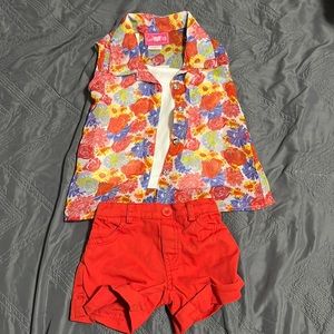 3 piece flower top